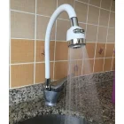 Renkli Silikon Musluk Batarya Borusu Beyaz