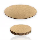 6 Adet Ahşap 3 Mm 22 Cm Yuvarlak Supla