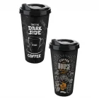 Büyük Boy Plastik Kahve Bardağı 500 ml