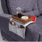 Derili Lüks Koltuk Kenarı Düzenleyici Gri