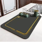 Diatom Su Emici Bulaşık Kurutma Matı Koku Yapmaz