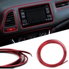 Kırmızı Araba Oto Trim Dekorasyon Şeridi 5 mt