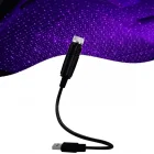 Mavi Ayak Altı Tavan Usb Led Işık Araç İçi Disko