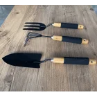 Pro Hobi Kazma Kürek Çapa Seti Ahşap Saplı