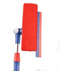 Teleskobik Mikrofiber Çift Taraflı Cam Silme Aparatı