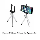 Tripod Bağlantılı Telefon Tutucu Aparat