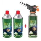 Turbo Torch Pürmüz ve Kartuş Seti 3 Kartuşlu