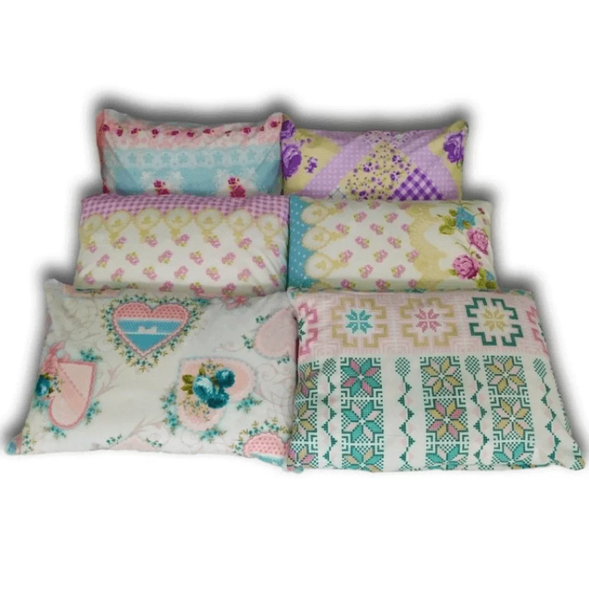 2 Li Ranforce Fermuarlı Yastık Kılıfı 50 x 70 cm