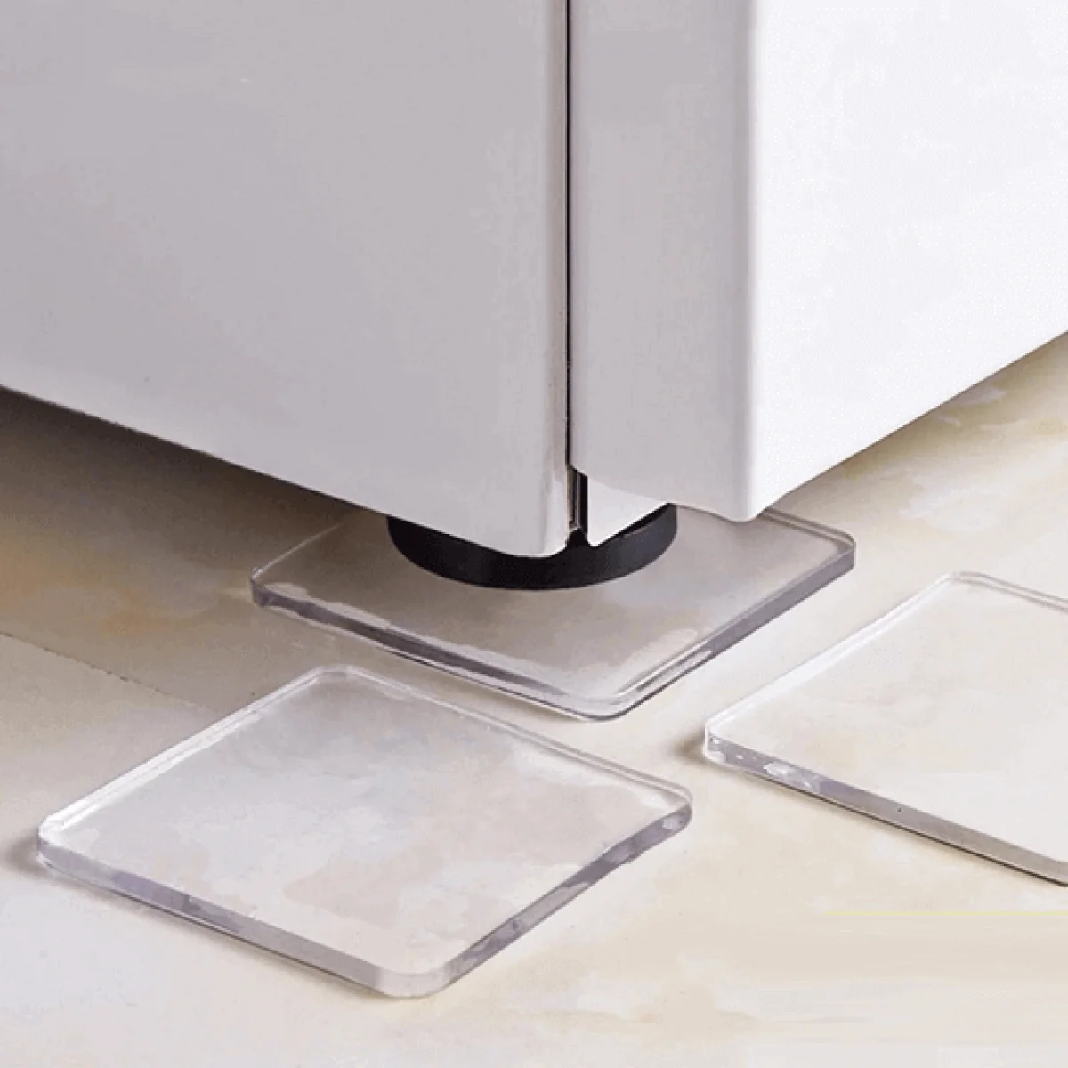 4 Lü Silikon Mobilya Beyaz Eşya Kaydırmaz Ped