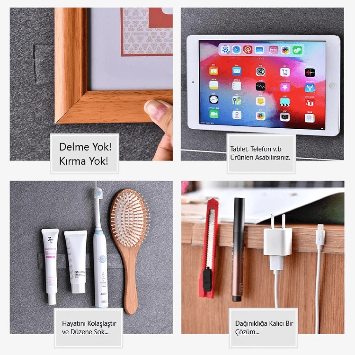 Çift Taraflı Yıkanabilir Nano Teknoloji Bant 3 mt