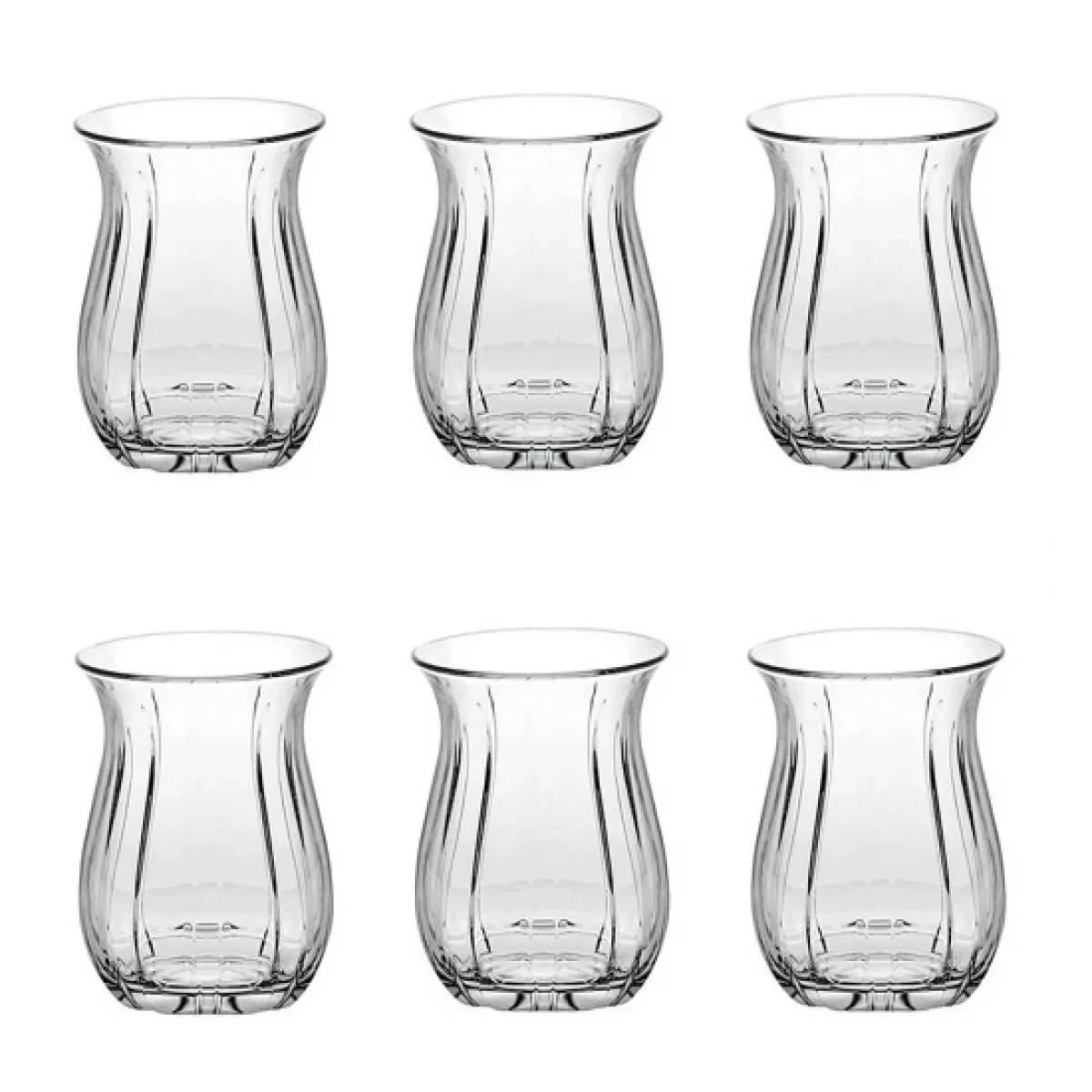 Kaveh 6 Lı Linka Çay Bardağı