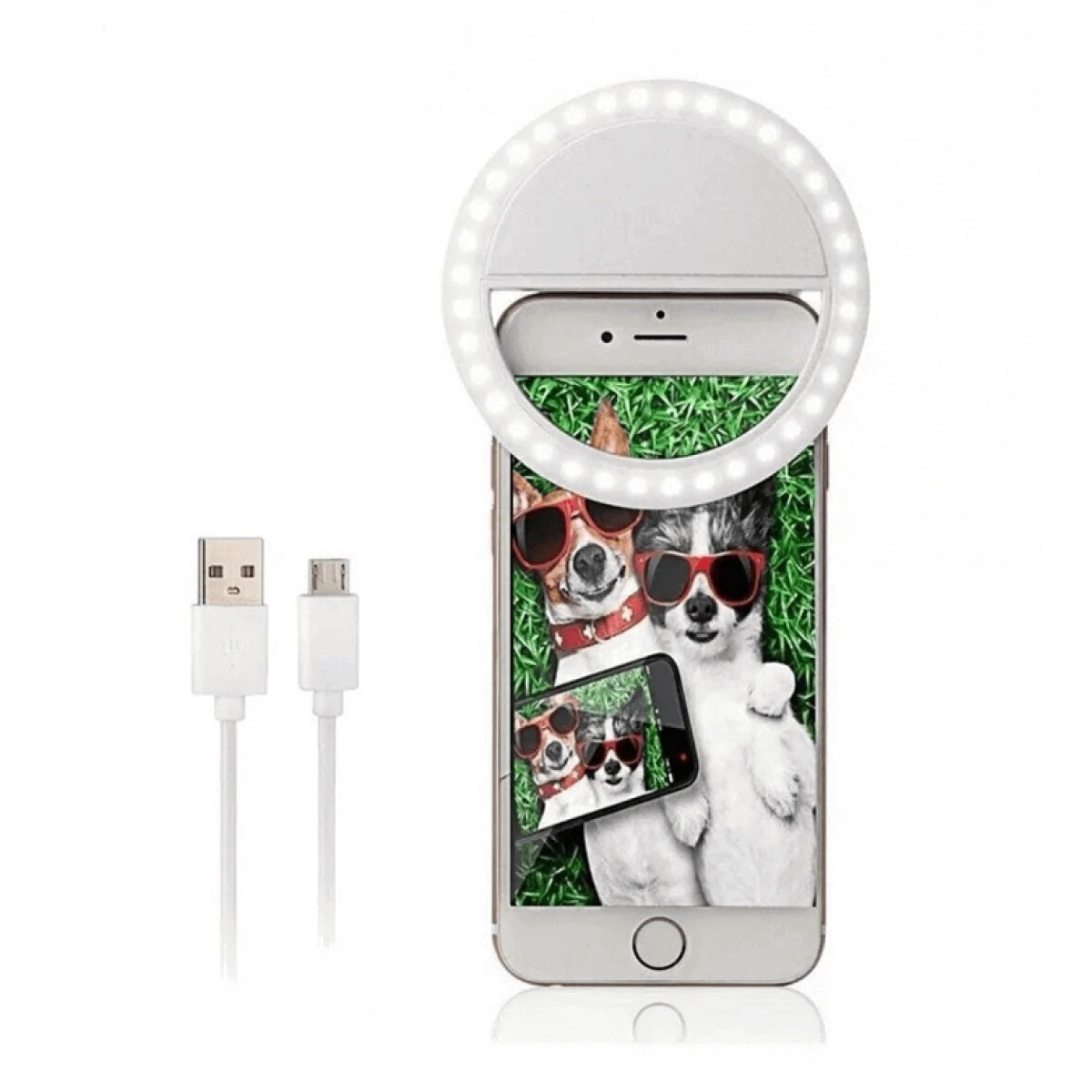 Ring Light Selfie Işığı 3 Kademeli Led Telefon Işığı