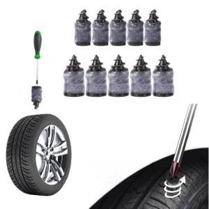 Araç Lastik Tamir Kiti Kauçuk Vida Seti 10 Adet