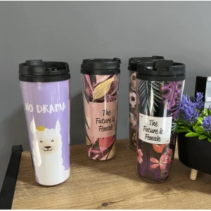 Cooker Desenli Termos Bardak 380 ml