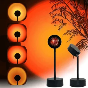 Gün Batımı Projektör Lambası Dekoratif Işık