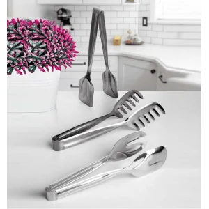 Paslanmaz Çelik 3 Lü Maşa Seti Servis Seti