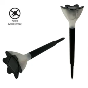 Solar Güneş Enerjili Bahçe Lambası Saplamalı