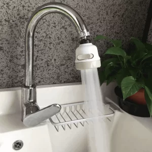 Tasarruflu 3 Fonksiyonlu Musluk Başlığı Krem