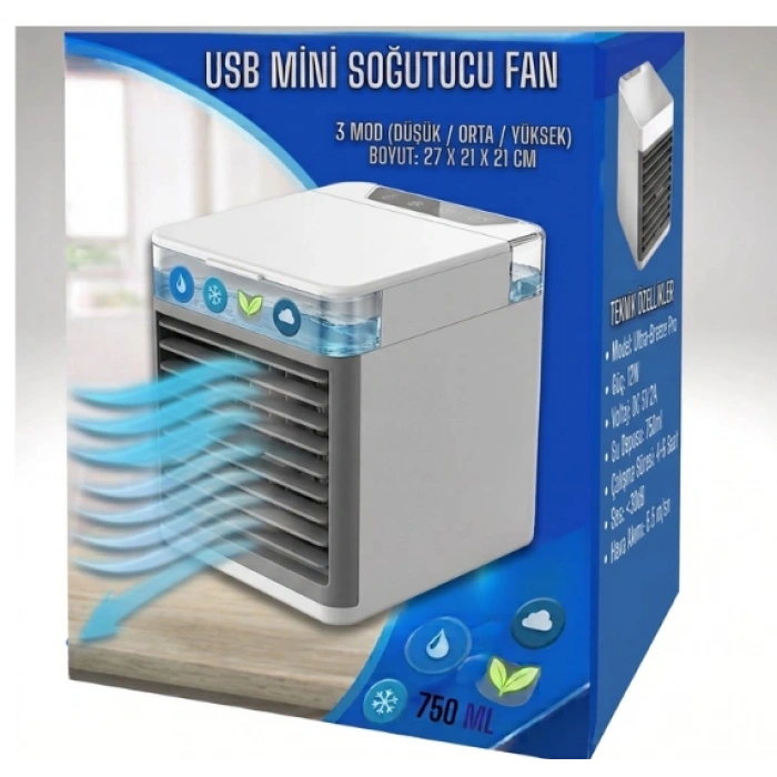 Cazibiz 3 Kademeli-Usb Mini Soğutucu Fan-420134