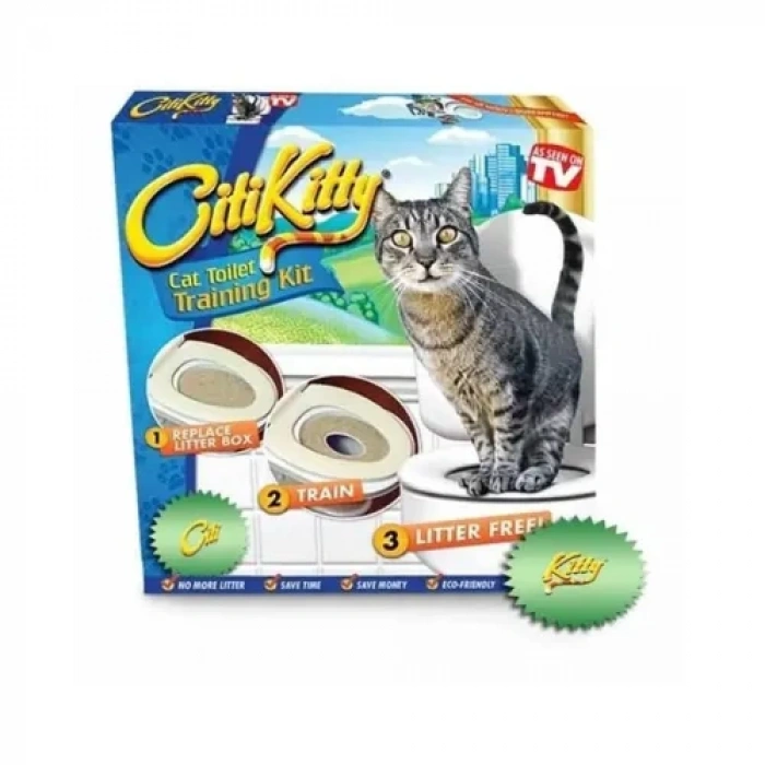 Cazibiz Kedi Klozet Tuvaleti Eğitim Seti-428074