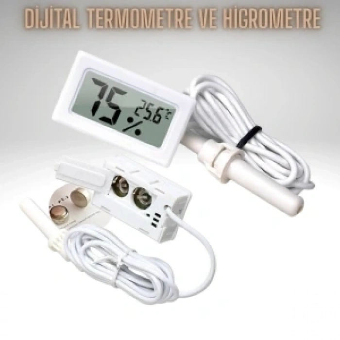 Cazibiz Dijital Termometre-Higrometre-428158