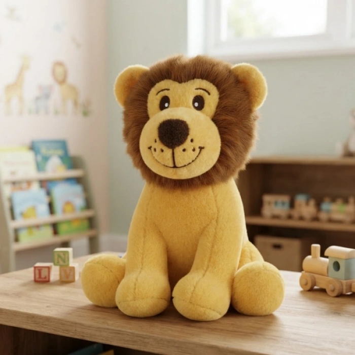 Cazibiz Sevimli Peluş Oyuncak Aslan-423772