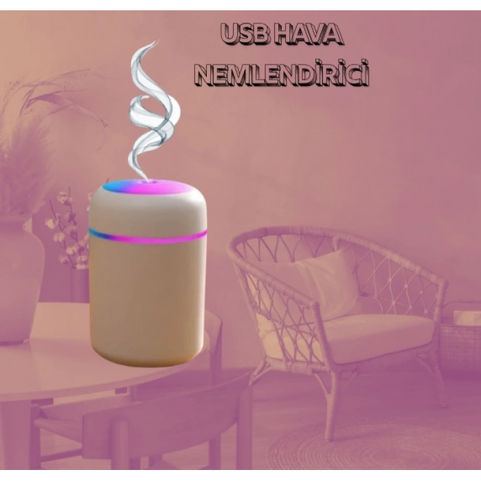 Cazibiz Işıklı-USB Hava Nemlendirici-437021