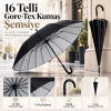 Cazibiz 16 Telli Klasik Baston Şemsiye-433628