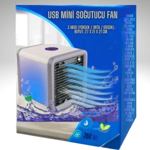 Cazibiz 3 Kademeli-Usb Mini Soğutucu Fan-420134