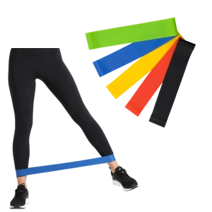 Cazibiz Egzersiz-Pilates Squat Aerobik- 5li Direnç Lastiği-435169