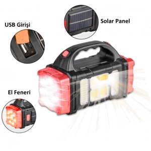 Cazibiz Kamp Feneri-Güneş Enerjili-Solar-445465