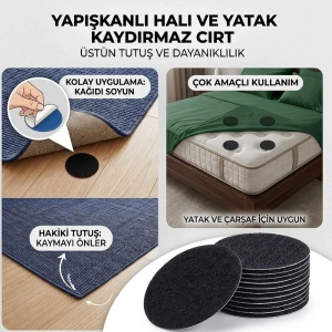 Cazibiz Halı Kilim ve Paspas Kaydırmaz 10 Set Cırt-448653