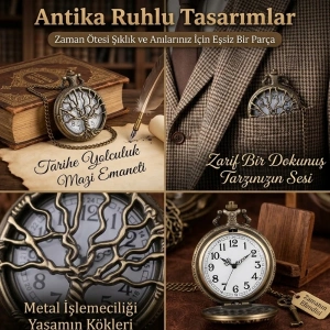Cazibiz Hayat Ağaçı Tasarımlı Köstekli Saat-431296