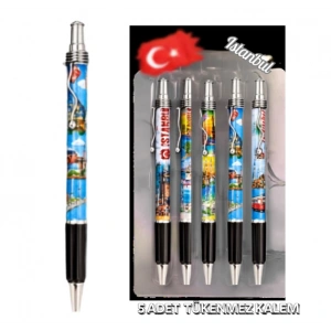 Cazibiz İstanbul Temalı Tükenmez Kalem Seti-445275