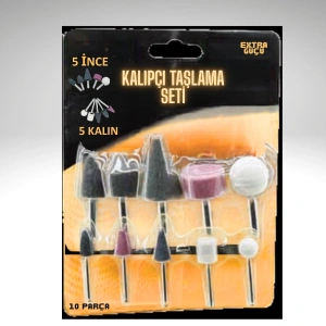 Cazibiz 10 Parça Kalıpçı Taşlama Seti-433315