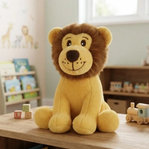 Cazibiz Sevimli Peluş Oyuncak Aslan-423772
