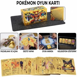 Cazibiz Pokemon Temalı Oyun ve Koleksiyon Kartı Seti-445739