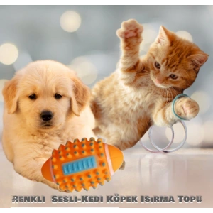 Cazibiz Kedi Köpek Sesli Isırma Topu-420271