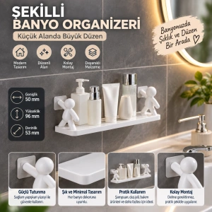 Cazibiz Figürlü Banyo Organizeri-445412