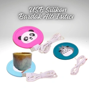 Cazibiz USB-Silikon Bardak Altı Isıtıcı-419517
