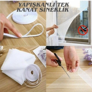 Cazibiz 125x75 cm Tek Kanat Yapışkanlı Sineklik-432588