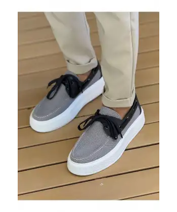 CH2602 - Triko Erkek Ayakkabı ANTRASIT