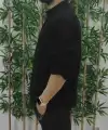 Erkek Uzun Kollu Hakim Yaka Düğmeli Erkek Müslim Gömlek