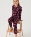Barbie 1767-3 Kız Çocuk Gömlek Pijama Takımı