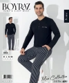 Boyraz 0405 Erkek Uzun Kol Pijama Takımı
