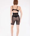 Freshness 0007 Lazer Kesim Tül Yüksek Bel Şort Korse