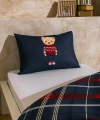 HOME Ayı Teddy Baskılı %100 Pamuklu Tek Kişilik Nevresim Seti 160x220 cm