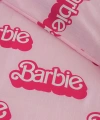 HOME Pembe Barbie Baskılı Tek Kişilik Nevresim Seti 160x220/50x70 cm