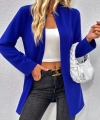 Kadın Uzun Kollu önü Açık Uzun Modal Ceket
