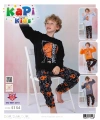 Kapitex 5154 Erkek Çocuk Uzun Kol Pijama Takımı